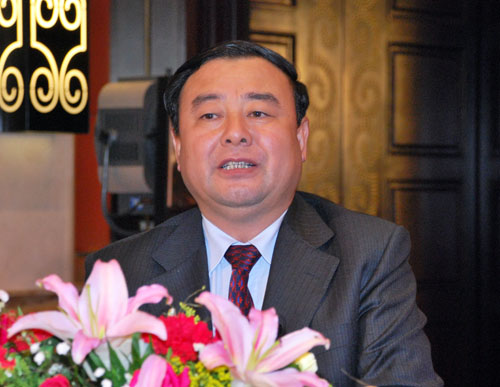 工商界代表人士新春茶话会举行 史文清致辞